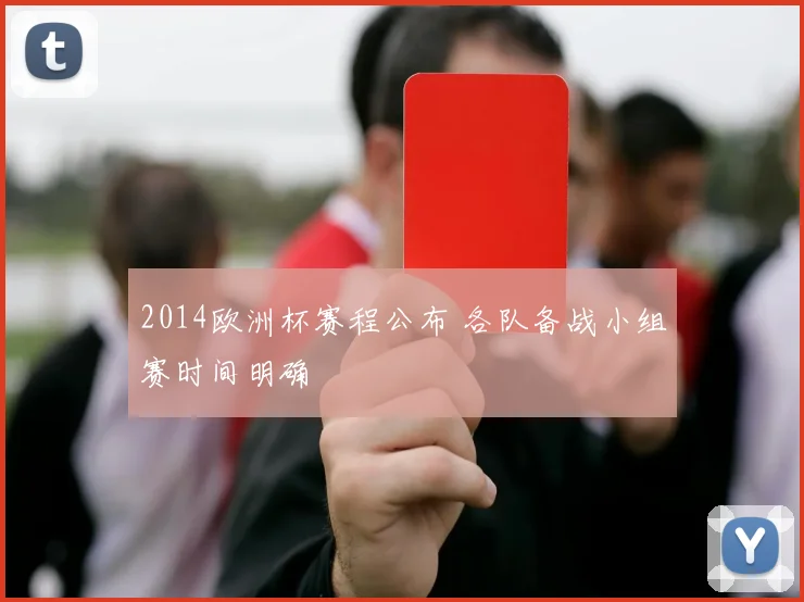 2014欧洲杯赛程公布 各队备战小组赛时间明确