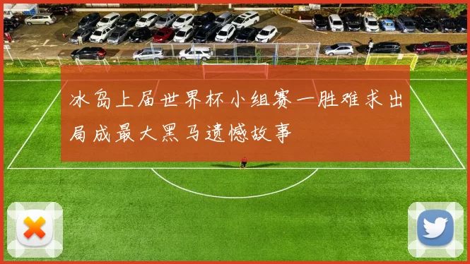 冰岛上届世界杯小组赛一胜难求出局成最大黑马遗憾故事